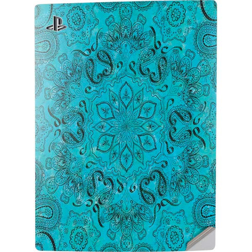 Blue Zen Ginseng PS5 Digital Edition Console Skin